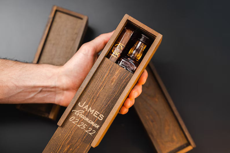 Groomsmen Gift, Best Man Proposal, Father of the Bride Gift, Groomsmen Proposal, Cigar Gift Box, Father of the Groom Gift, Groomsmen Box