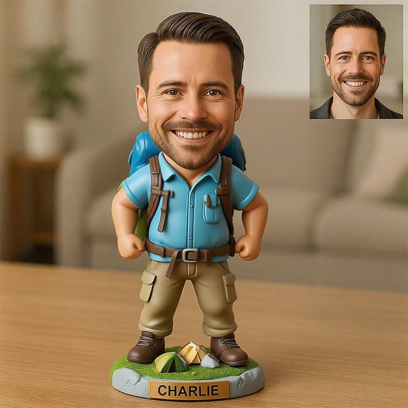 Personalized outdoor enthusiast plaque