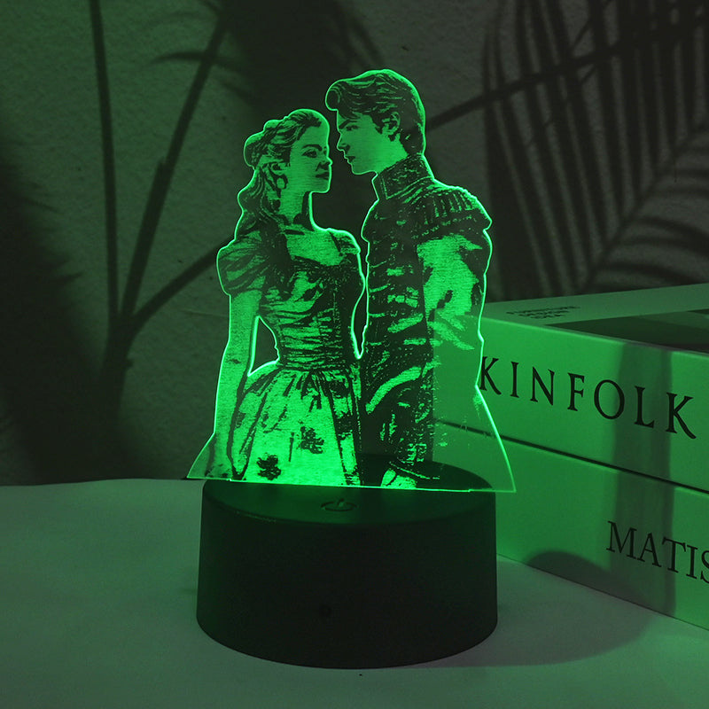Customized 3D portrait night light