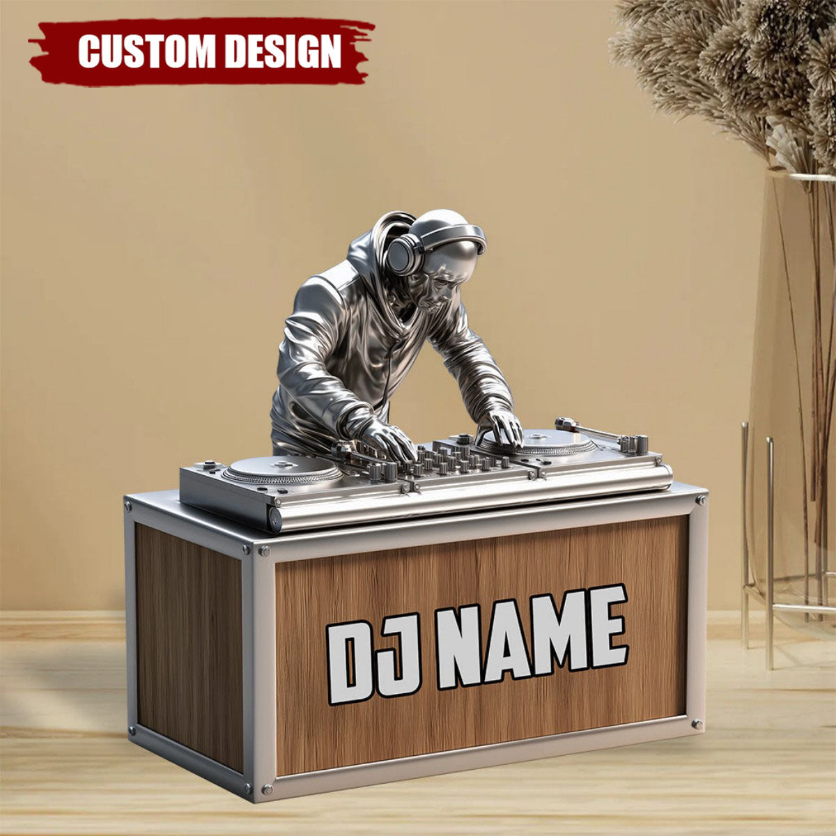 Cool DJ - Personalized DJ Custom Shaped Acrylic Plaque